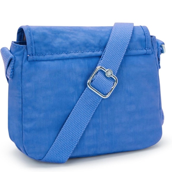 NWT Size Small Kipling Sabian Small Crossbody Bag In Bounce Blue 10” X 6” X 3.5” - Picture 3 of 13